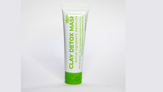 Detox Clay Mask with kaolin clay for oily skin and pores