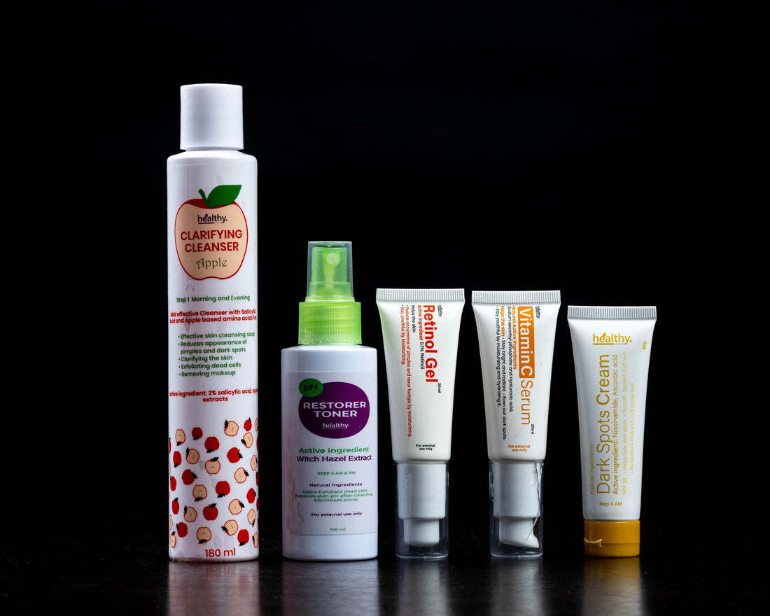 Healthy Skin and Hair Dark Spot Kit for melanin-rich skin
