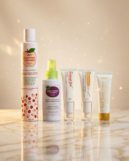 Dark Spot Kit, a gentle alternative to bleaching cream for dark spots on black skin