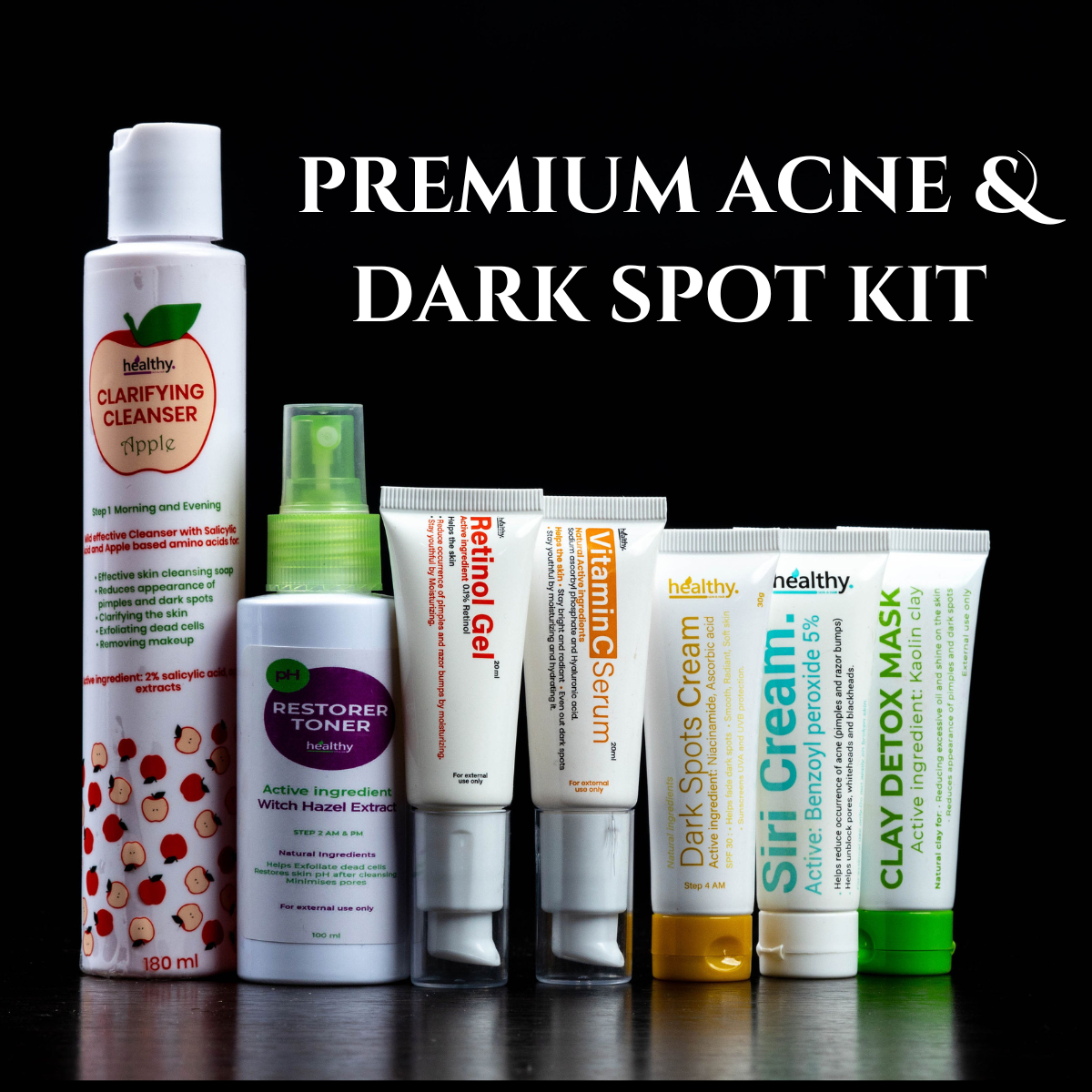 Premium Acne and Dark spot kit